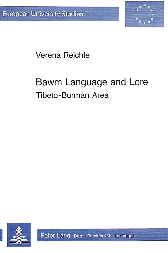 Bawm Language and Lore: Tibeto-Burman Area