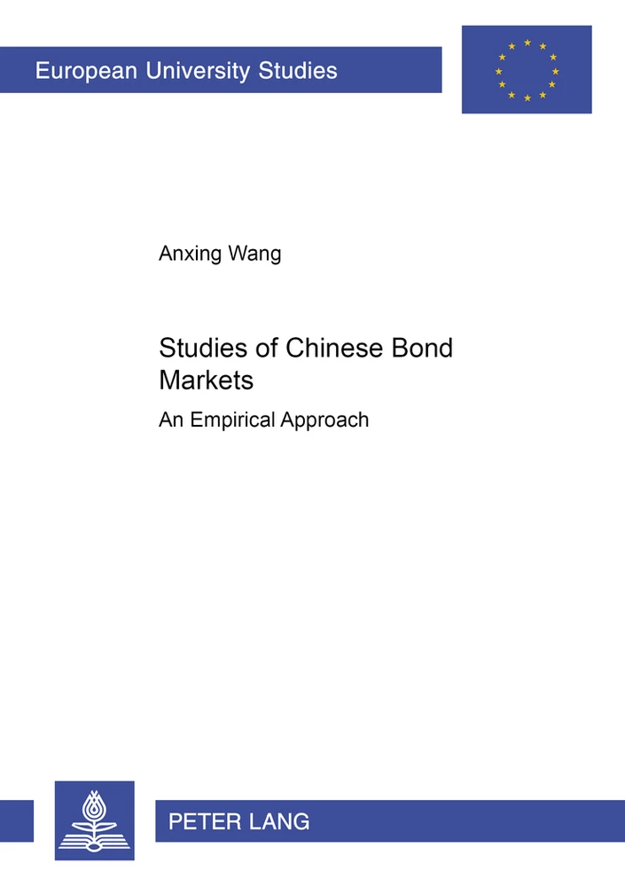 Studies of Chinese Bond Markets: An Empirical Approach